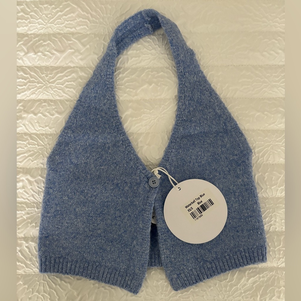 Princess Polly sweater halter crop top